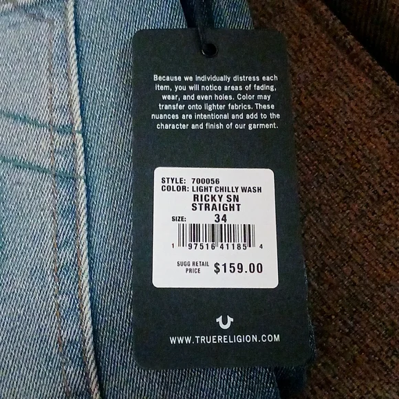 True Religion (Men) Pants - Picture 4 of 4